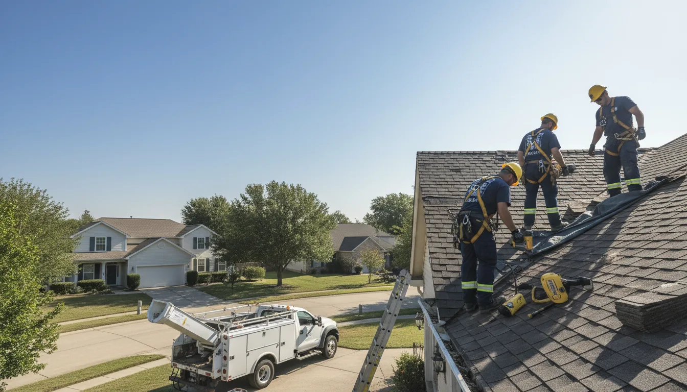 Hail Damage Roof Repair in Atlanta, NY